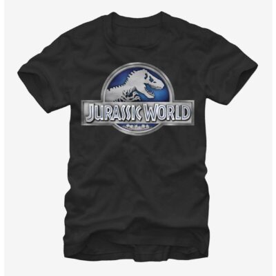 Jurassic World Blue Logo T-Shirt