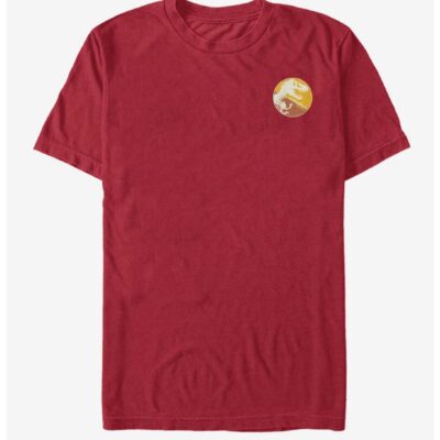 Jurassic Park T. Rex Logo Badge T-Shirt