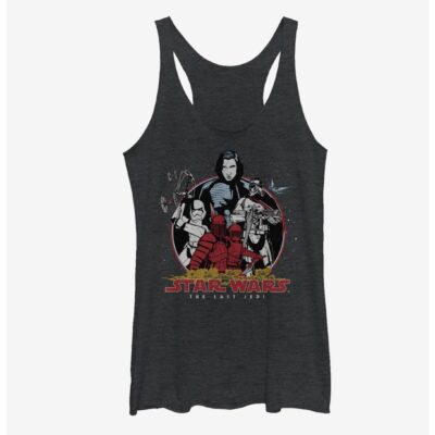 Star Wars Kylo Ren Team Girls Tanks