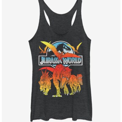 Jurassic World Fallen Kingdom Fire Dinosaurs Girls Tank