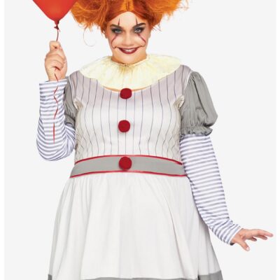 Creepy Clown Costume Plus Size