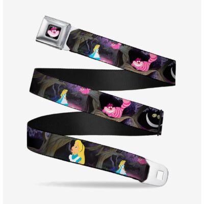 Disney Alice In Wonderland The Cheshire Cat Scenes Seatbelt Belt