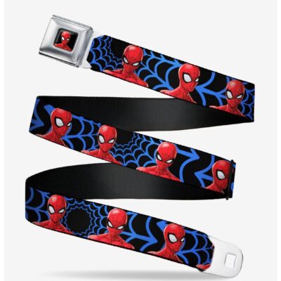 Marvel Spiderman Expressions Web Orb Seatbelt Belt