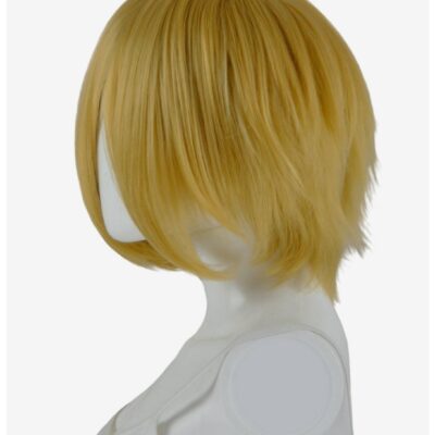 Epic Cosplay Aphrodite Caramel Blonde Long Bang Layered Short Wig