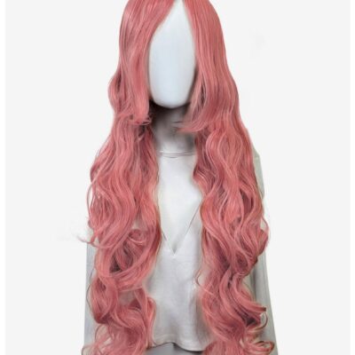 Epic Cosplay Hera Princess Dark Pink Mix Long Curly Wig