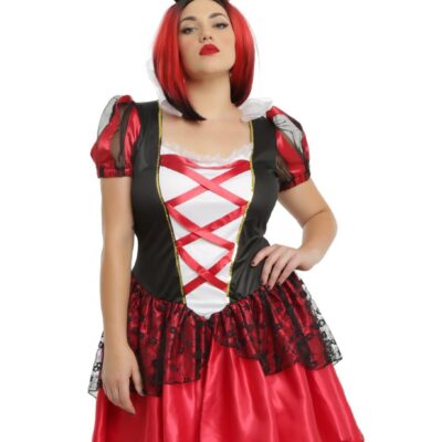 Royal Red Queen Costume Plus Size