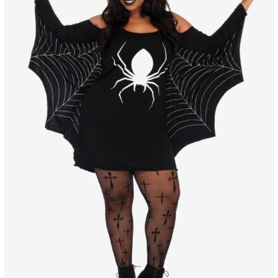 Jersey Spiderweb Dress Plus Size