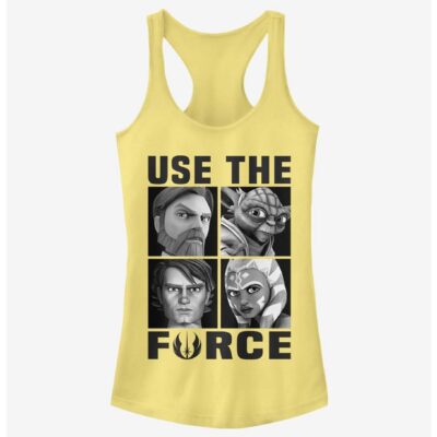 Star Wars The Clone Wars Force Users Girls Tank