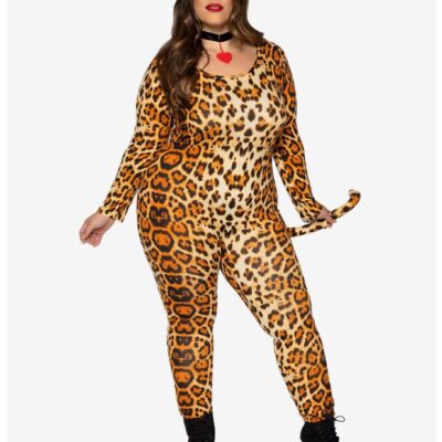 3 Piece Cougar Costume Plus Size