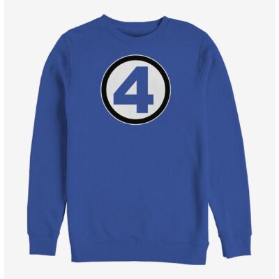 Marvel Fantastic Four Classic Costume Crew Sweatshirt