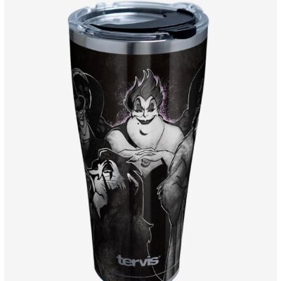 Disney Villains Group 30oz Stainless Steel Tumbler With Lid