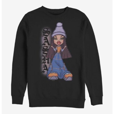 Bratz Sasha Fierce Pose Crew Sweatshirt