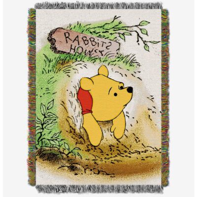 Disney Winnie The Pooh Vintage Tapestry Throw