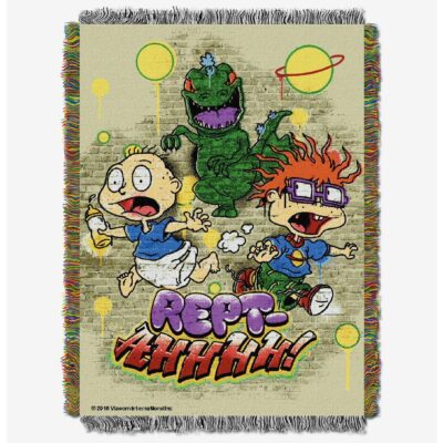 Nickelodeon Rewind Rugrats Reptahhhh Tapestry Throw