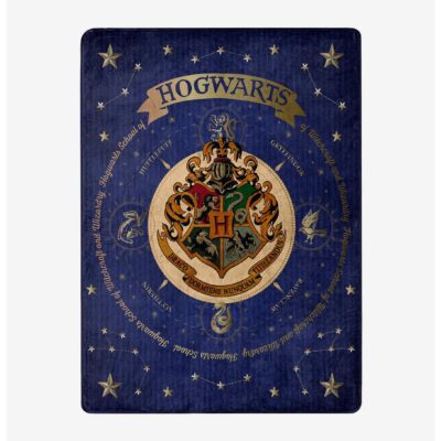 Harry Potter House Of Hogwarts Silk Touch Throw