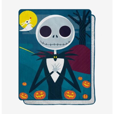 Disney Nightmare Before Christmas Night Stroll Throw