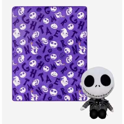 Nightmare Before Christmas Nightmare Friends Hugger Pillow and Throw Set