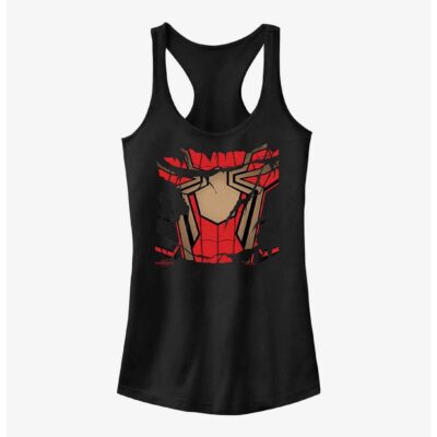 Marvel Spider-Man: No Way Home Ripped Suit Girls Tank