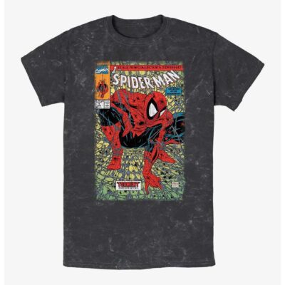 Marvel Spider-Man Legend of Arachknight Mineral Wash T-Shirt