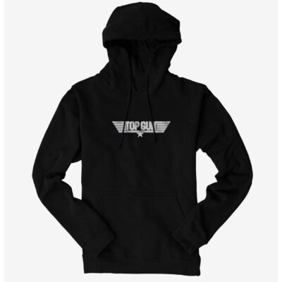 Top Gun Metal Logo Hoodie