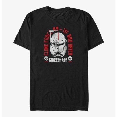 Star Wars: The Bad Batch Crosshair Helmet Big & Tall T-Shirt