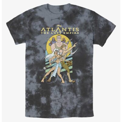 Disney Atlantis: The Lost Empire Protectors Kida and Milo Tie-Dye T-Shirt