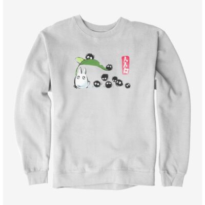 Studio Ghibli My Neighbor Totoro Soot Spirtes Follow Me Sweatshirt