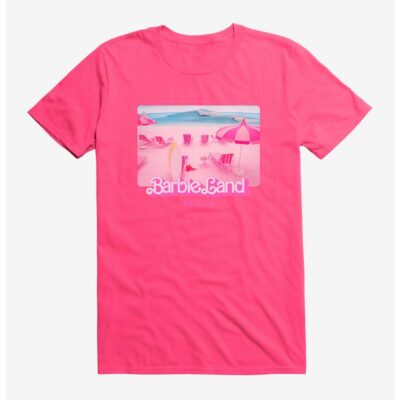 Barbie Movie Barbieland Beach T-Shirt