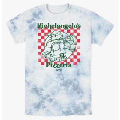 Teenage Mutant Ninja Turtles Mikey’s Pizza Tie-Dye T-Shirt