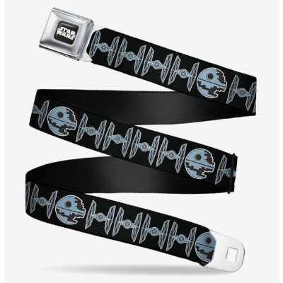 Star Wars Death Star And Tie Fighterss Seatbelt Belt