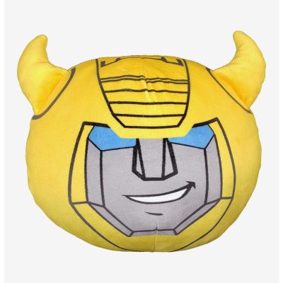 Transformers Bumblebee Smile Travel Cloud Pillow